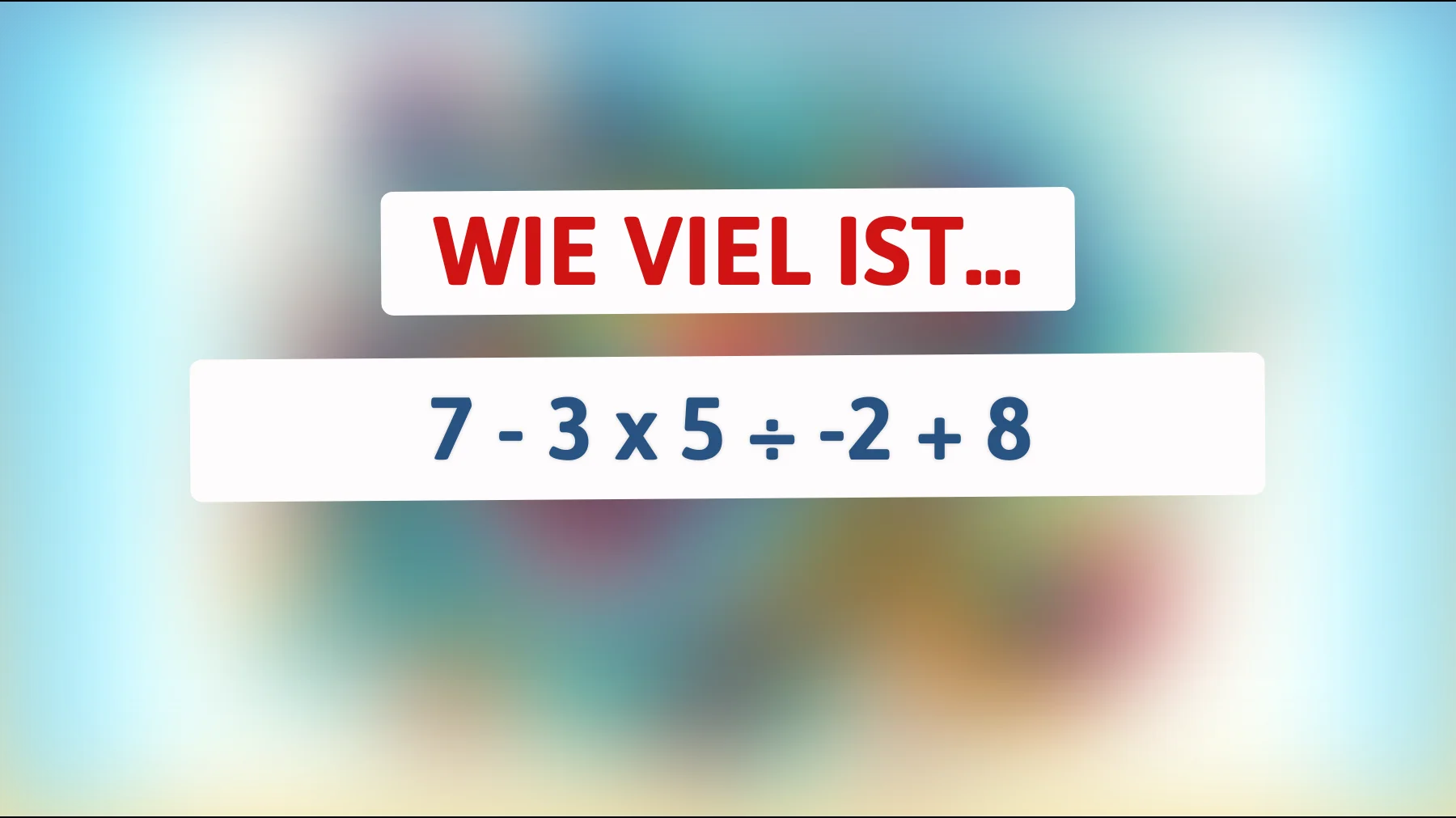 Nur 2 % können es lösen: Meisterst du dieses mathematische Rätsel für Genies?"