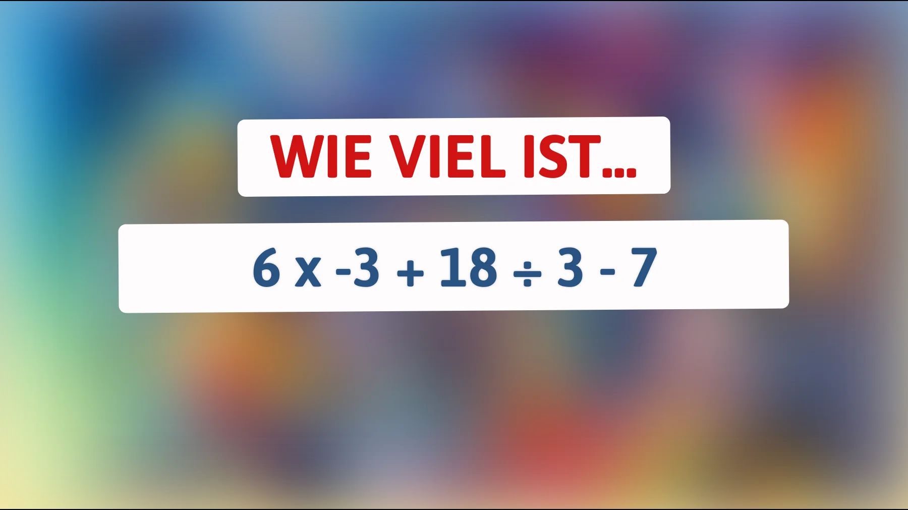Nur für Superhirne: Dieses Mathe-Rätsel bringt 98% der Menschen ins Schwitzen! Kannst du es lösen?"